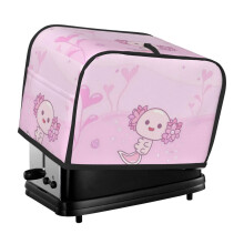 Axolotl Toaster Cover 2-Slice Polyester Dust and