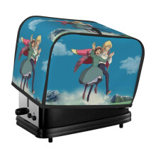 Howl's Moving Castle Toaster Cover 2-Slice Polyester