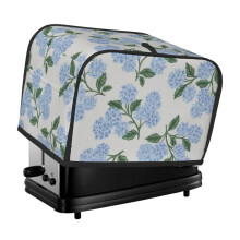 Floral Toaster Cover 2-Slice Polyester Dust and Fingerprint
