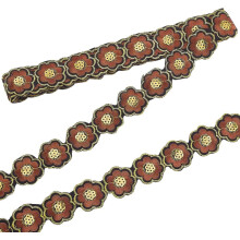 Floral Embroidery Lace Trim 1.6 inches 5 Yards