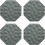 LINLIN silicone insulated coaster round 4-pack 1