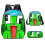(B) Unspeakable New Cartoon Three-Piece School Bag Primary And Secondary Students Backpack 1