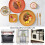 48pcs Unbreakable Dinnerware Sets for 4 People, Camping/Picnic Dinner Sets, Ligh 5