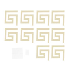 Stickers muraux effet miroir acrylique, effet miroir 3D avec adhésif haute viscosité pour une transformation spectaculaire