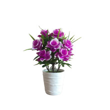 Flores artificiales de tacto real, decoración versátil para sala de estar, jardín y balcón, aptas para personas con alergias, duraderas, fáciles