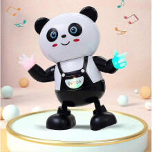 Children's Electric Panda Dancing Robot Twisting And Swinging Panda Singing Lights Musical Toys