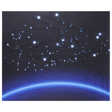 Plaque murale à motifs mignons sur le thème de la nuit étoilée, cache-prises faciles à installer en polycarbonate thermoplastique, décoration