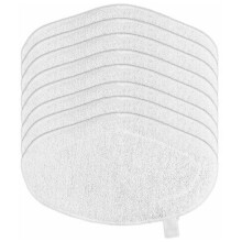 Lingettes de rechange pour nettoyeur vapeur électrique, absorption de la poussière et des saletés, chiffon vapeur en microfibre, fixation rapide