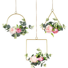 Kit de flores de seda para decoración de temporada, materiales de alta calidad que no requieren mantenimiento para una decoración realista de