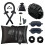 (Black) Solid No Color Heat Curling Tool With Polyester Fabric Styling Accessories For 1