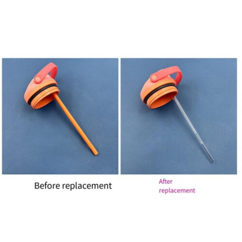 Reusable Transparent Straw Replacement for Owala Swap 1