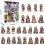(A) 24PCS Jesus Pendant Christmas Advent Calendar 2D Acrylic Countdown For Tree 5