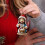 (A) 24PCS Jesus Pendant Christmas Advent Calendar 2D Acrylic Countdown For Tree 2