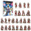 (A) 24PCS Jesus Pendant Christmas Advent Calendar 2D Acrylic Countdown For Tree 3