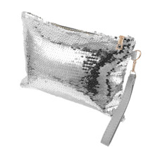 1Dressy Evening Purse Sequin Clutch Met Handgemaakte Afwerking