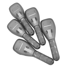 5St Draagbare Scheermes Organizer Met Slot En Stevig Plastic