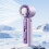Mini ventilatore portatile Y33 con display digitale (viola Streamer) HY 2