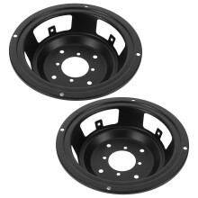 2St 5 Inch Ronde Ijzeren Speaker Basket Voor Luidspreker Reparatie