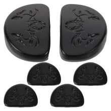 6St Guitartuning Pegs Zwart Met Premium Metalen Bouw Voor Folk