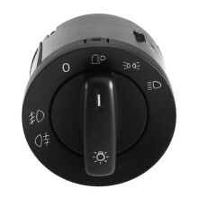 Schakelaar voor Koplampen en Mistlampen voor Caddy , , V, VI, 5, 6, , B6, CC, Rabbit 1K0941431N