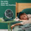 F701 Tischventilator mit LED-Anzeige (Grün)HY 6