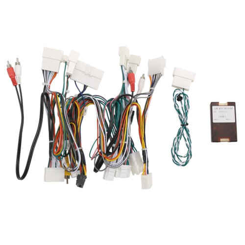 16Pin Car Stereo Wire Harness Power Cable Canbus Box Decoder for  Prius 20 Series