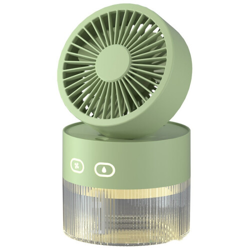 Gaothrán Fuaraithe Uisce Mini USB Infhillte Deisce OM008 (Glas Mousse) HY 1