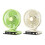 F6 LED Smart Digital Display 5-stufiger Ventilator mit Nachtlicht, Farbe: Basic GreenHY 2