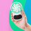 Multifunctional Clock Small Fan Creative Desktop Mini USB Fan(White)HY 5