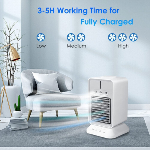 2600mAh USB Mini Desktop Υγραντήρας Ψύξης για Χρήση στο Σπίτι και το ΓραφείοHY 1