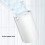 N1 Mini Portable USB Leafless Hanging Neck Fan(White)HY 2