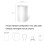 N1 Mini Portable USB Leafless Hanging Neck Fan(White)HY 4