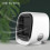 Draagbare USB-desktopventilator voor airconditioning, kleur: M201 Sky WhiteHY 2