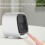 Draagbare USB-desktopventilator voor airconditioning, kleur: M201 Sky WhiteHY 3