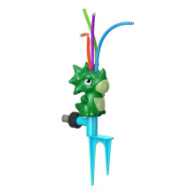(C) Lovely Children's Dinosaur Sprinkler Toys Insteresting Water Play Toys for Lawn Backyard