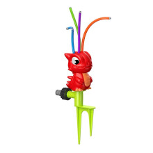 (A) Lovely Children's Dinosaur Sprinkler Toys Insteresting Water Play Toys for Lawn Backyard
