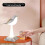 (Maple Color) Bird Aromatherapy Night Light Touch Control Remote Modern Magpie LED Table Lamp 3 Colors Dimming 2
