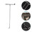 Stainless Steel Manhole Hook T-Shaped Lifting Tool 3