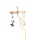 Rotating Spinner Candle Holder Star Table Decor 8