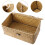 Woven Seagrass Storage Box with Lid 1 Pack 2