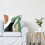 Modern linen pillowcase 18x18 inch (45x45 cm) 4