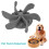 Silicone Slow Feeder Dog Bowl Insert Grey 4