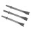 Air Hammer Chisel Set Round Shank 3 pcs High-Strength Steel 2