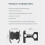 JINGDAN Aluminum Phone Holder for Motorcycle Bicycle 7