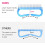 Nail Cleaning Brush Plastic Handle Soft Bristles 4 Pcs 2