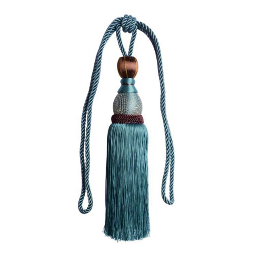 Curtain Tie Backs with Ball Tassels 2 pcs 1