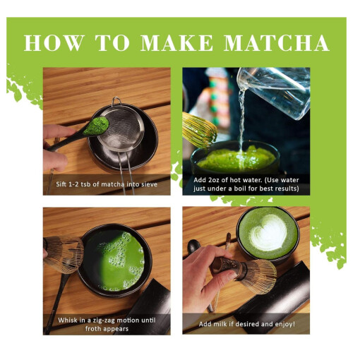 Chashaku matcha spoon organic bamboo 3 pieces 1