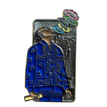 (55mm x 35mm pin) 2024 Snoop Dogg Enamel Pins Pin Hiphop Rock Fashion Jewelry Brooches Special Souvenir Collections
