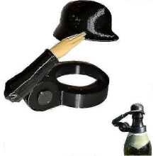 (purple) Soldier Salute Beer Bottle Helmet, Fun Bottle Opener with Saluting Pose, Bottle Caps for BBQ Party Bar, Soldier Beer Enthusiasts Gift