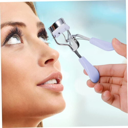 Eyelash Curler with Built-in Comb Purple 1